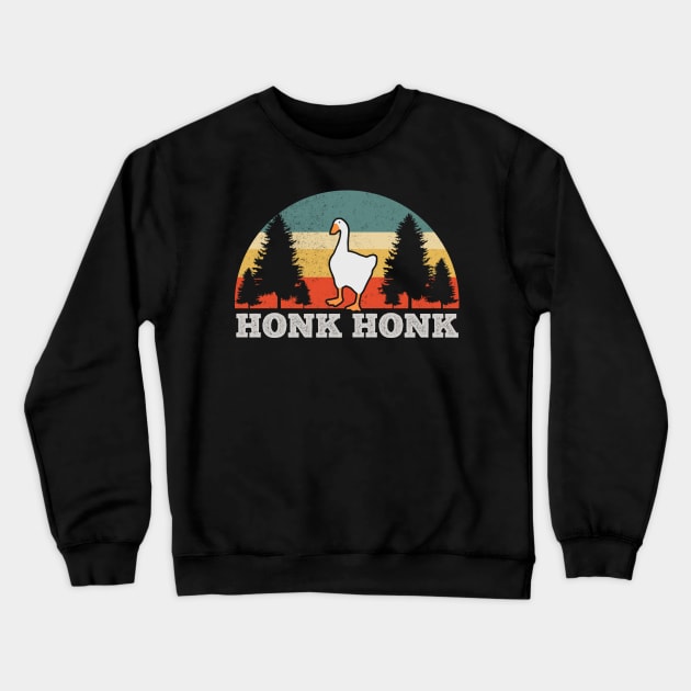 Honk Honk Vintage Crewneck Sweatshirt by giovanniiiii